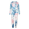 Ladies Casual Long-sleeved Tie-dye Printing Ladies Casual Suit