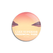 Lake Superior Provincial Park of Ontario Pinback Button, Canada Parks
