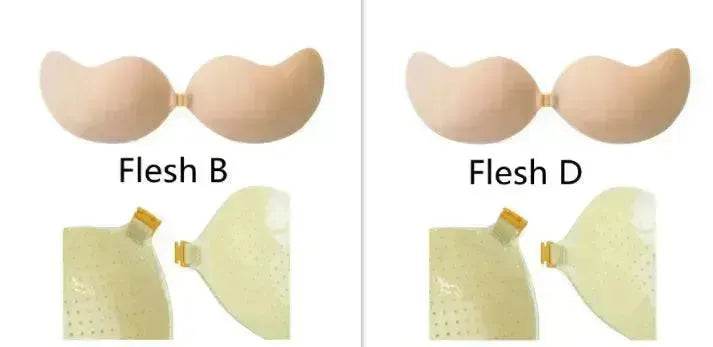 Lala Goddess Mango Cup With Deep V Invisible Bra Women's Swimwear Bridal Wedding Dress Gathered Chest Stickers Wholesale