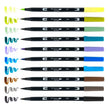 Tombow - Dual Brush Pen Art Markers: Landscape - 10-Pack