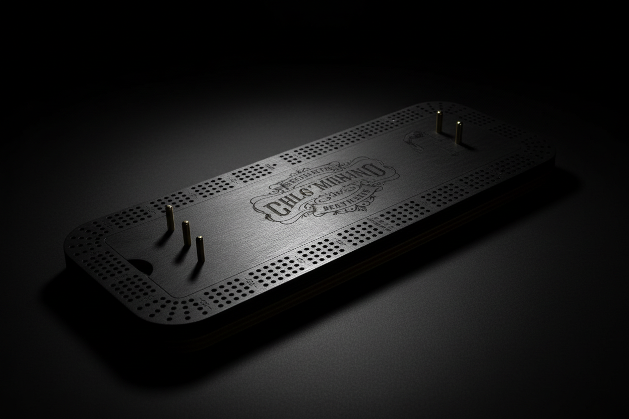 Large 4-Player Cribbage Board - 24