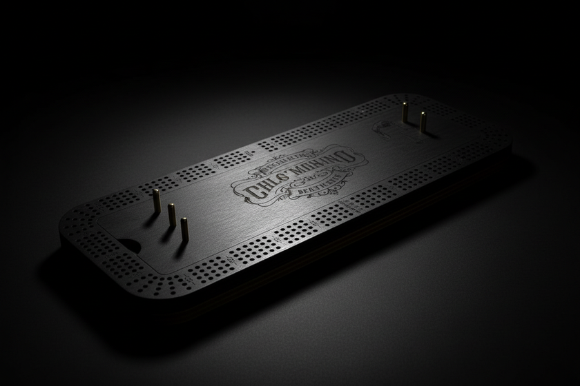 Large 4-Player Cribbage Board - 24