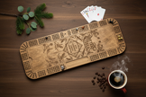 Large 4-Player Cribbage Board - 24