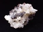 Large Black Pyrite & Quartz Cluster – Fengjiashan Mine (1043g)