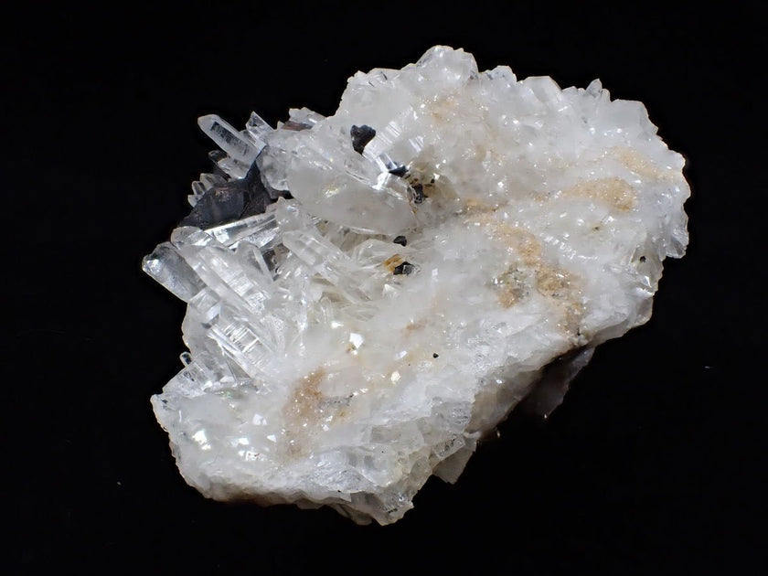 Large Black Pyrite with Quartz – Fengjiashan Mine (6