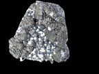 Large Blueberry Fluorite with Sparkling White Matrix Huanggang Mine, Inner Mongolia 4.5 x 4.5 inches 601 grams