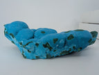Large Congo Chrysocolla with Malachite – Botryoidal Veined Specimen (620g, 6.5