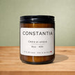 Bougie de soya CONSTANTIA cèdre et  ambre