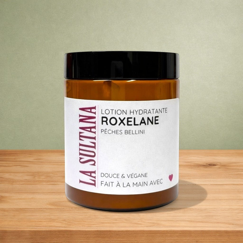 Lotion hydratante ROXELANE pêches Bellini