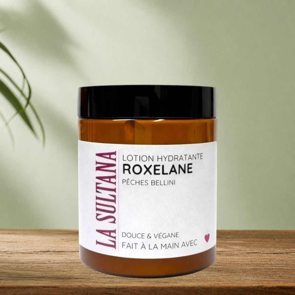 Lotion hydratante ROXELANE pêches Bellini