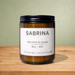 Bougie de soya SABRINA agrumes & sauge