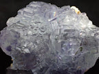 Lavender Fluorite Cluster with Barite and Pyrite – YGX Mine, China