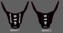 surron lbx rear fender decal