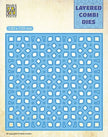 Nellie's Choice Layered Combi Dies Flower 3 Layer B