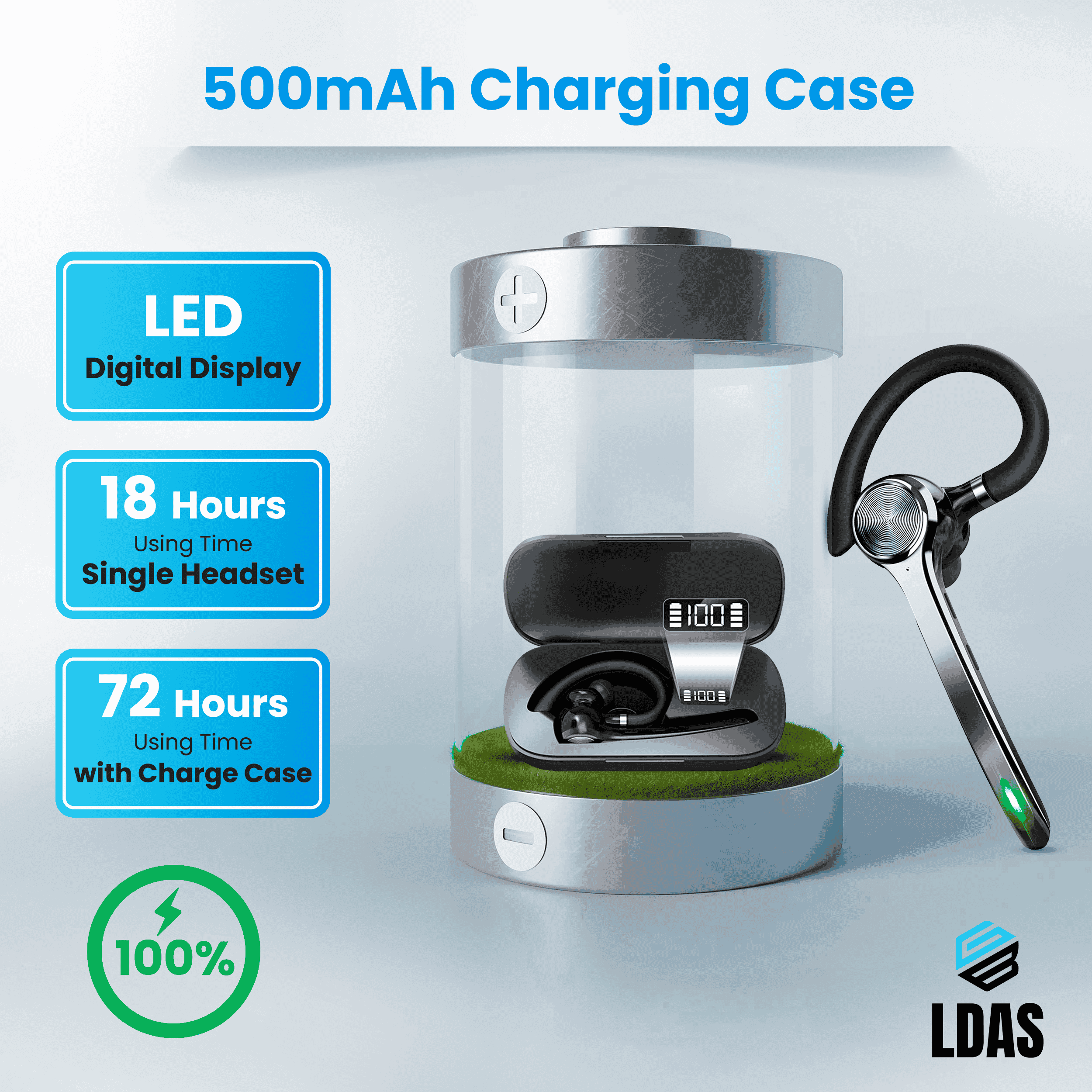 LDAS Bluetooth Headset G7