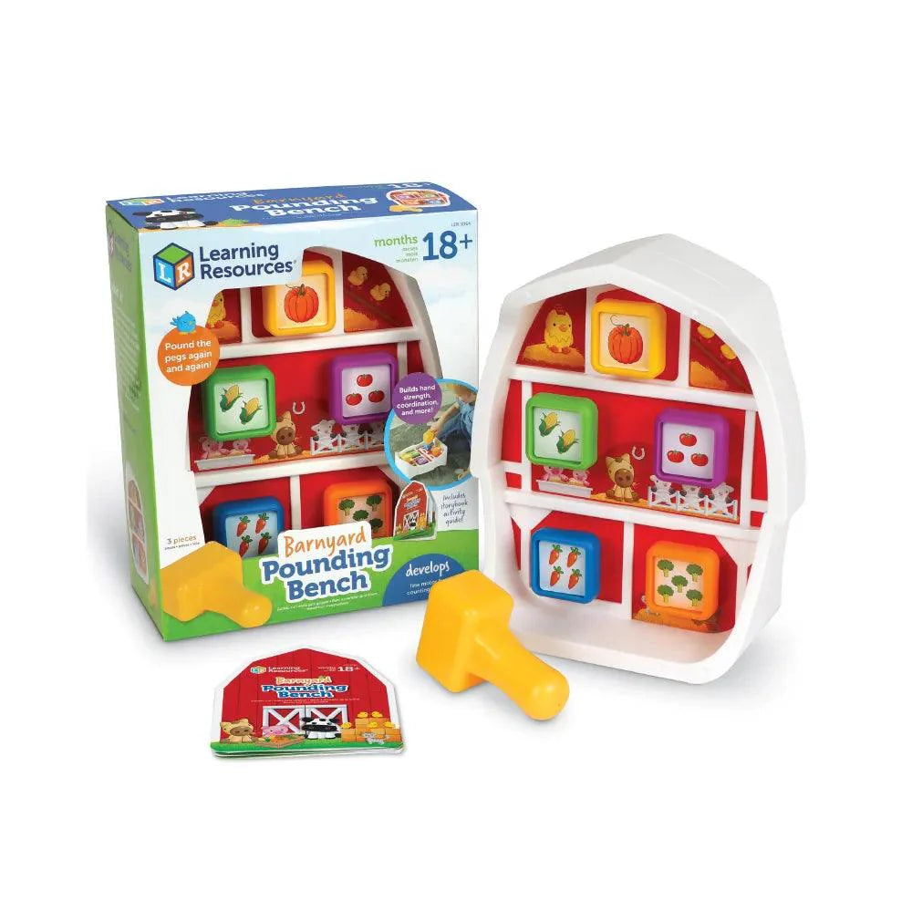 Learning Resources - Barnyard Pounding Bench