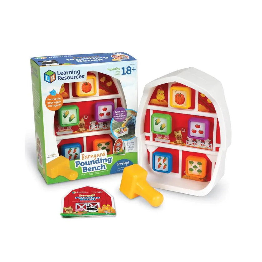 Learning Resources - Barnyard Pounding Bench