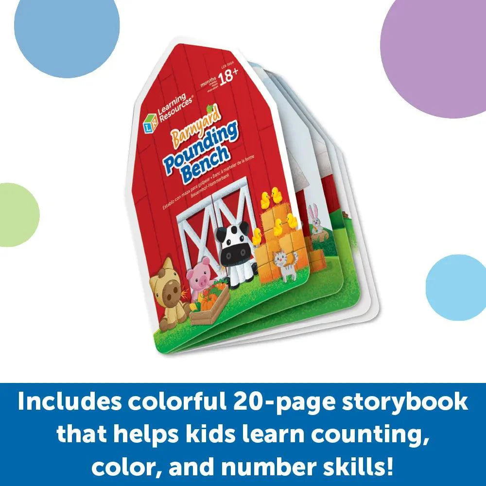 Learning Resources - Barnyard Pounding Bench
