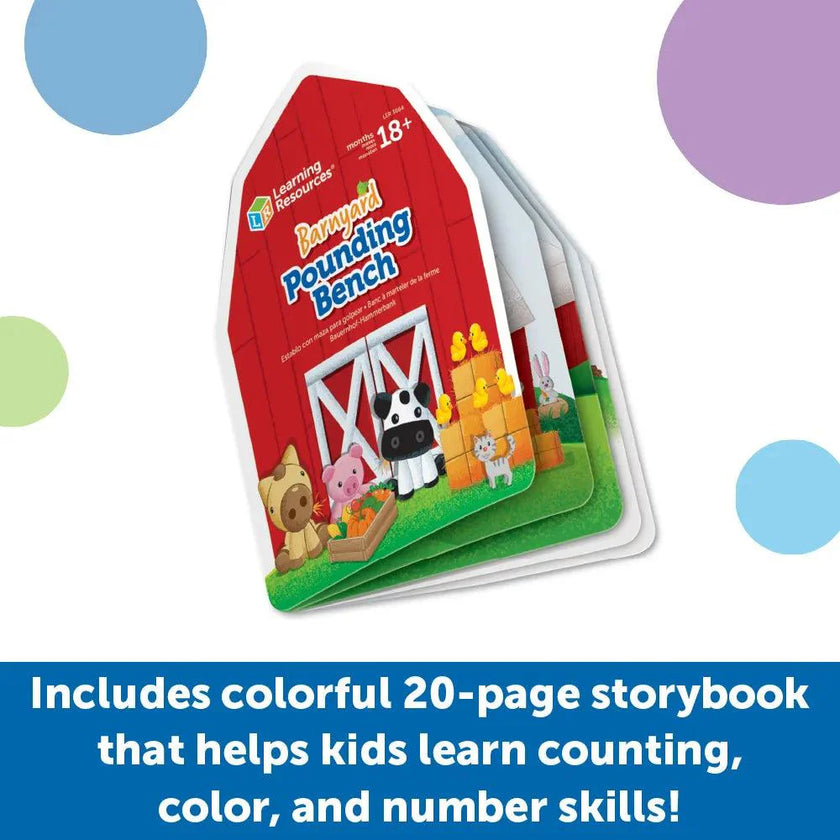 Learning Resources - Barnyard Pounding Bench