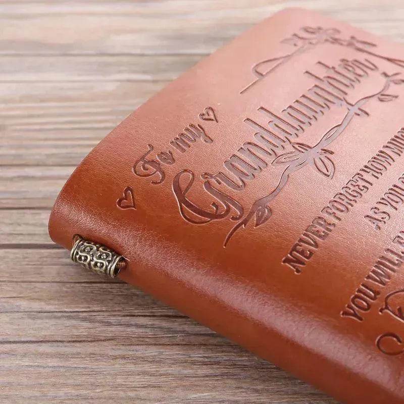 Leather Hand Ledger Business Note Hand Ledger