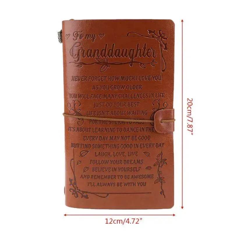 Leather Hand Ledger Business Note Hand Ledger
