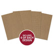 Embossed Kraft Card Selection