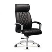 Lecce Diamond-Quilted Premium Leather Office Chair