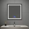 LED Vanity Mirror with Bluetooth Speaker – Touch Sensor, Anti-Fog, 3-Color Light | 24