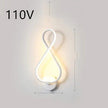 led wall lamp nordic minimalist bedroom bedside lamp