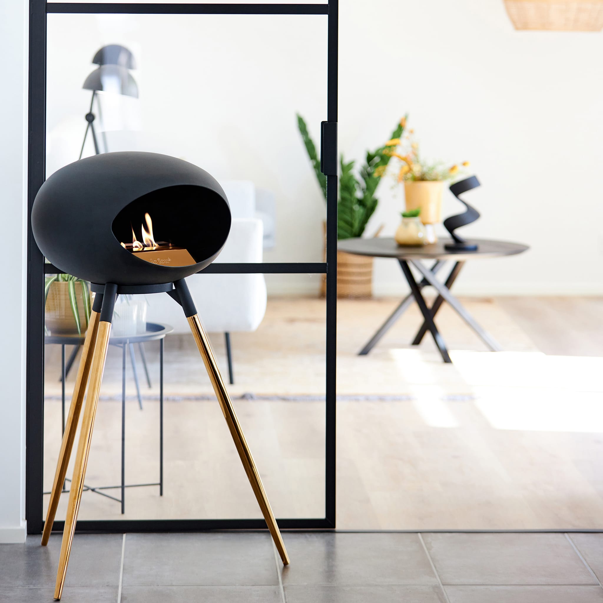 Le Feu Ground High Dome <br>Black