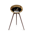 Le Feu Ground High Dome <br>Chromed Rose Gold