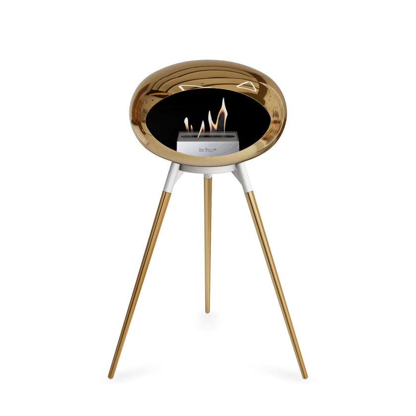 Le Feu Ground High Dome <br>Chromed Rose Gold