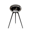 Le Feu Ground High Dome <br>Chromed Silver