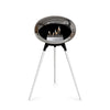 Le Feu Ground High Dome <br>Chromed Silver