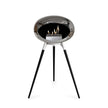 Le Feu Ground High Dome <br>Chromed Silver