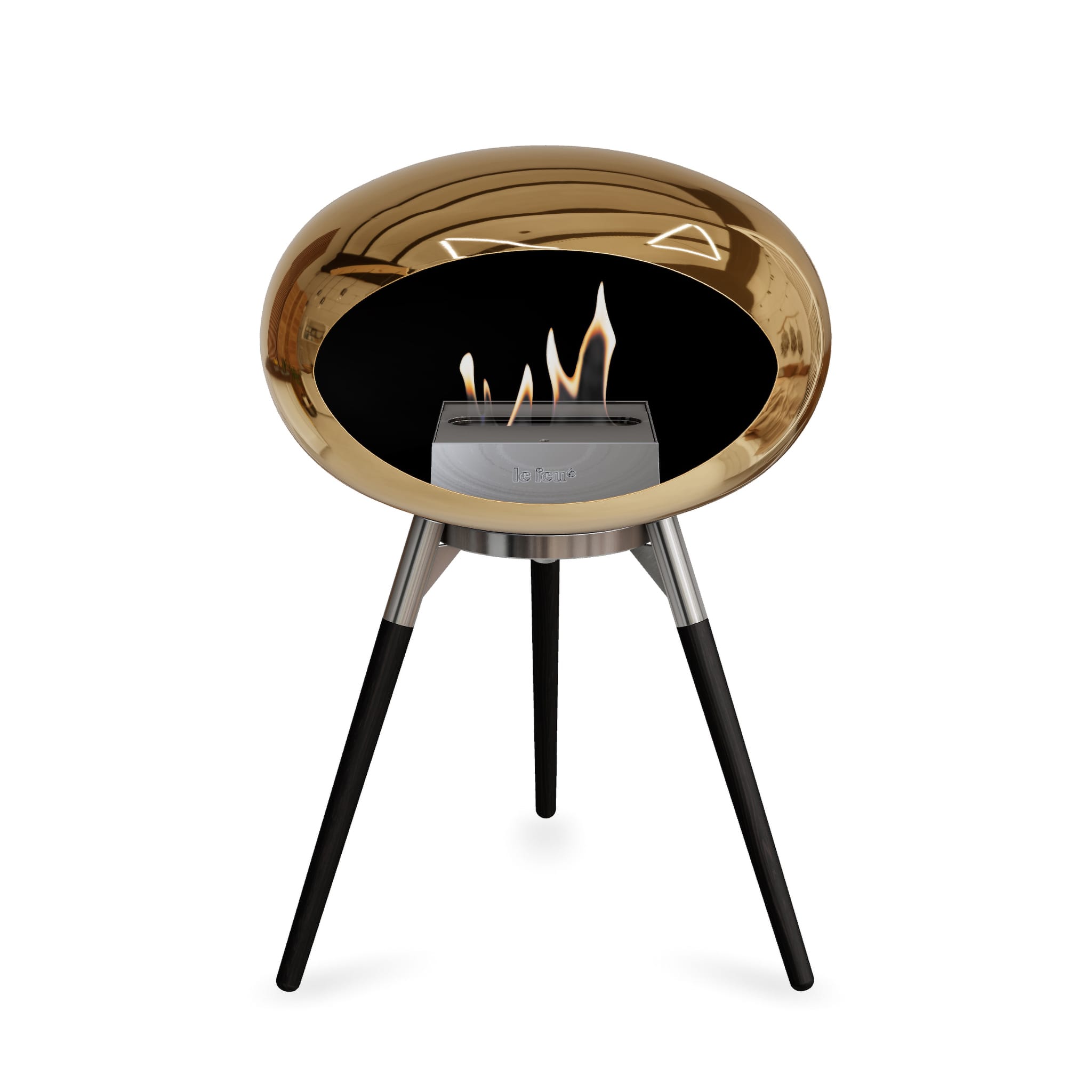 Le Feu Ground Low Dome <br>Chromed Rose Gold