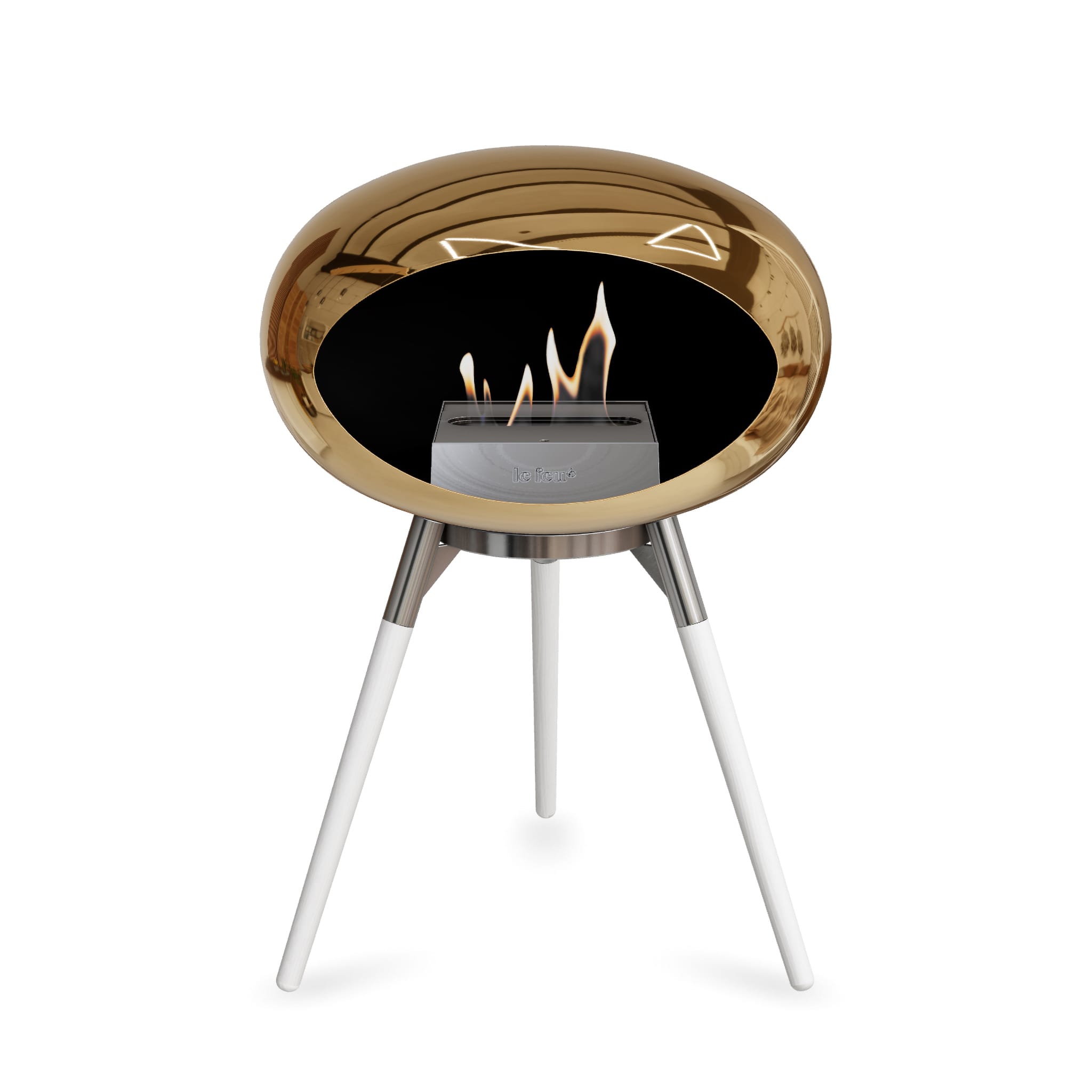 Le Feu Ground Low Dome <br>Chromed Rose Gold