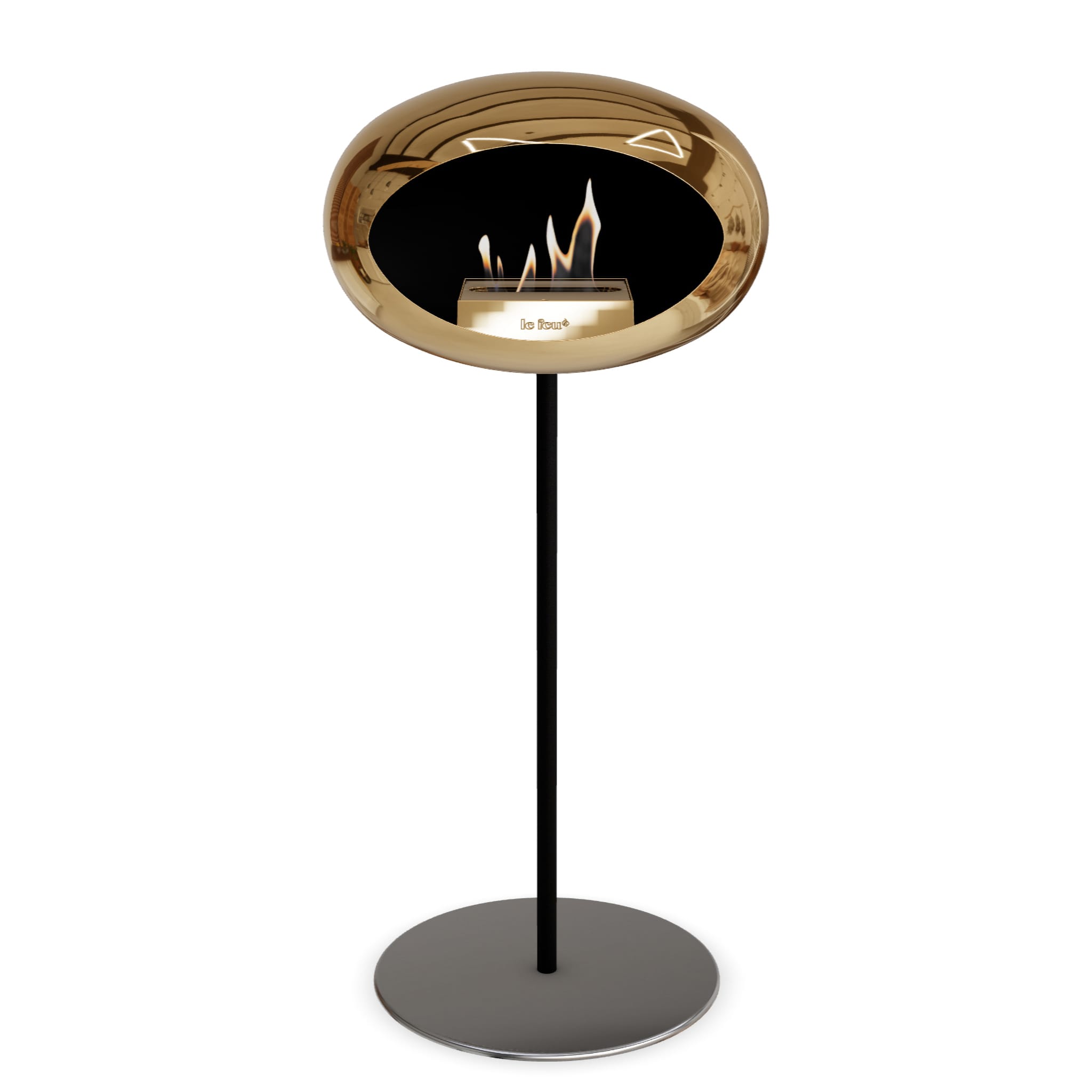 Le Feu Steel High Dome <br>Chromed Rose Gold