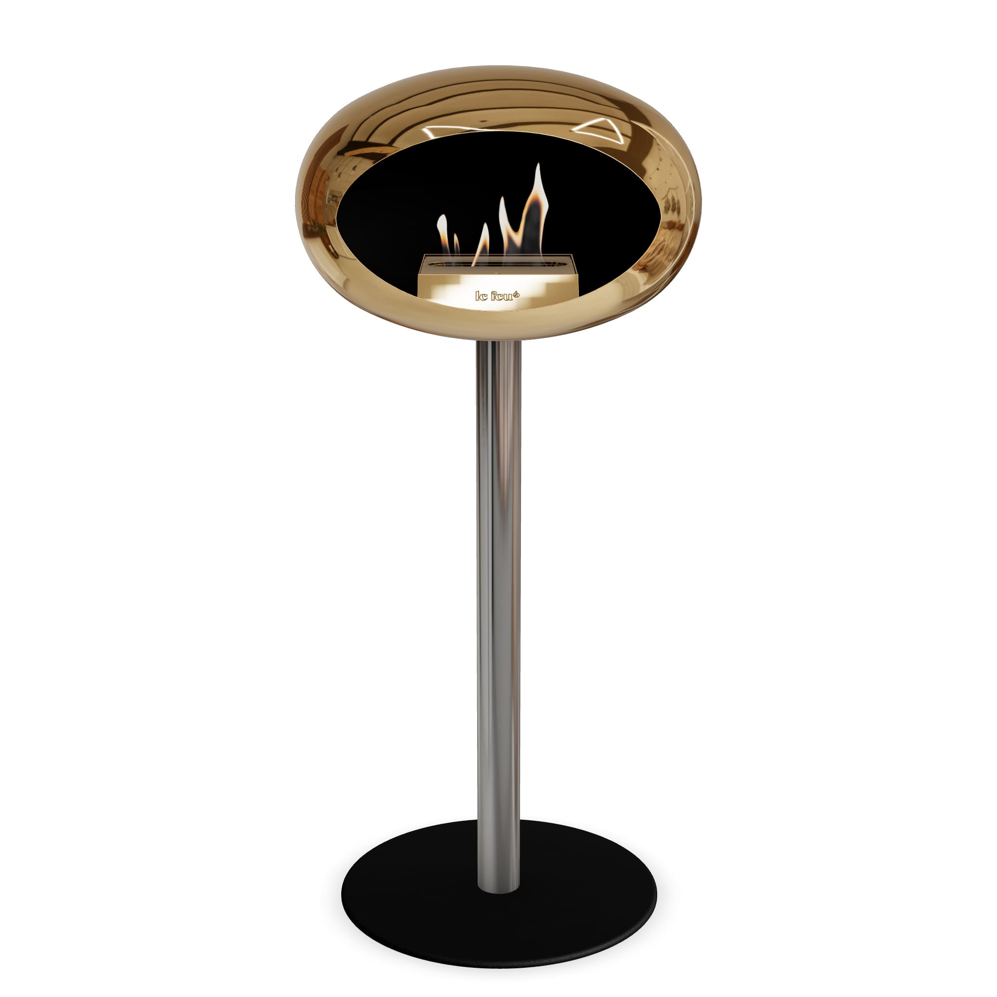 Le Feu Steel High Dome <br>Chromed Rose Gold