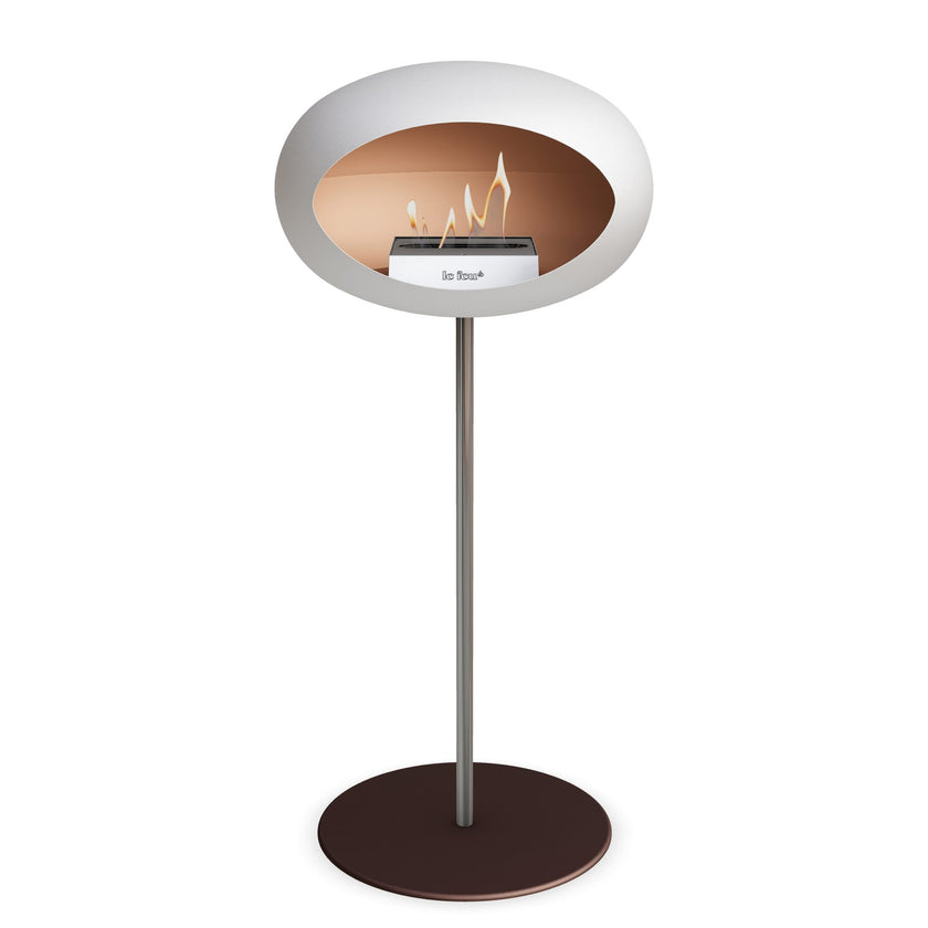 Le Feu Steel High Dome <br>White