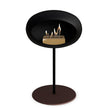 Le Feu Steel Low Dome <br>Black