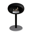 Le Feu Steel Low Dome <br>Black