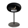 Le Feu Steel Low Dome <br>Black