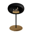 Le Feu Steel Low Dome <br>Black