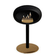Le Feu Steel Low Dome <br>Black
