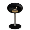 Le Feu Steel Low Dome <br>Black