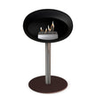Le Feu Steel Low Dome <br>Black