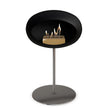 Le Feu Steel Low Dome <br>Black