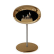 Le Feu Steel Low Dome <br>Chromed Rose Gold