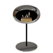 Le Feu Steel Low Dome <br>Chromed Silver